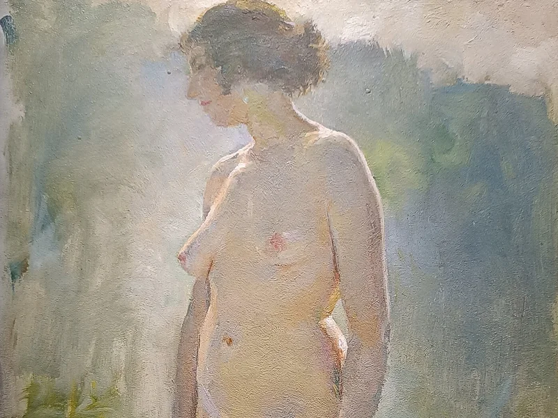 1895-Xu Beihong - Nudo